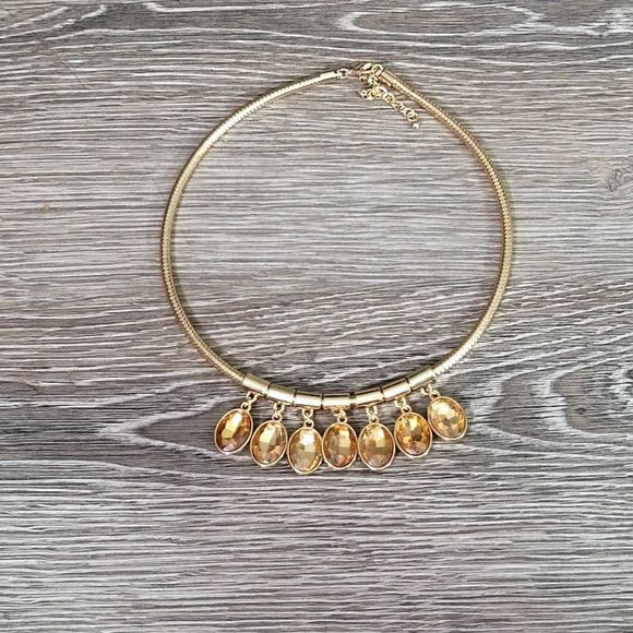 Gold Gypsy Crystal Style Necklace - Picture 4 of 4